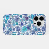 Succulente tuin iPhone hoesje (Achterkant horizontaal)