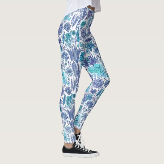 Succulente tuin leggings (Rechts)