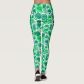Succulente tuin leggings (Achterkant)