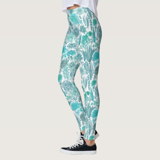 Succulente tuin leggings (Links)