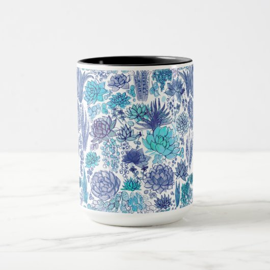 Succulente tuin mok (Midden)