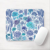 Succulente tuin muismat (Met muis)