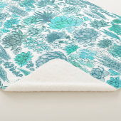 Succulente tuin sherpa deken (3/4)