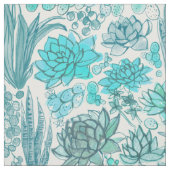 Succulente tuin stof (Swatch)