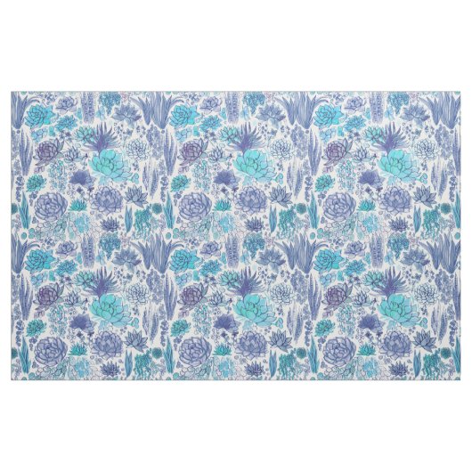 Succulente tuin stof (Fat Quarter)