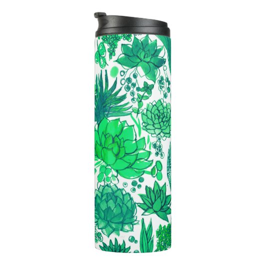 Succulente tuin thermosbeker (Geroteerd rechts)