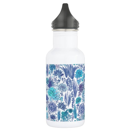 Succulente tuin waterfles  (Links)