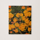 Succulente tuinbloemen Gele groene Planten Legpuzzel (Verticaal)