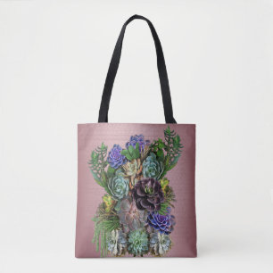 Succulente tuinier tote bag
