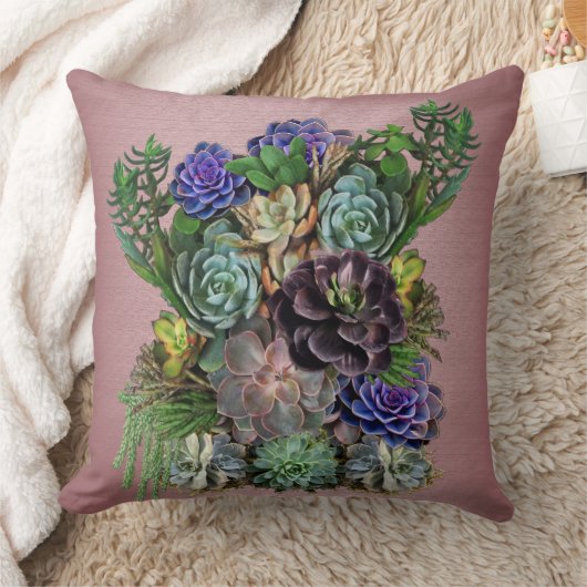 Succulente vorderingen kussen (Deken)