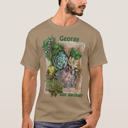 Succulente vorderingen t-shirt (Voorkant)