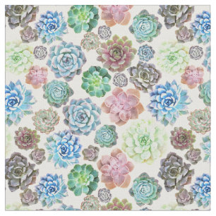 Succulente vormgeving stof