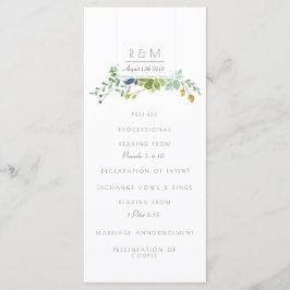 Succulente Waterverf | INITIAAL | Programma Programmakaart