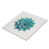 Succulente Waterverf Tegeltje (Zijkant)
