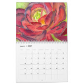 Succulente Waterverven 2016 van Debra Lee Baldwin Kalender (Mar 2027)