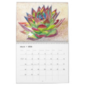Succulente Waterverven 20XX Debra Lee Baldwin Kalender (Mar 2026)