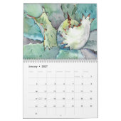 Succulente Waterverven 20XX Debra Lee Baldwin Kalender (Jan 2027)