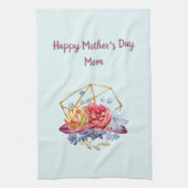 Succulente Waterverven Moederdag Theedoek (Verticaal)