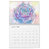 Succulente Waterverven van Debra Lee Baldwin Kalender (Jan 2026)