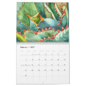 Succulente Waterverven van Debra Lee Baldwin Kalender (Feb 2027)