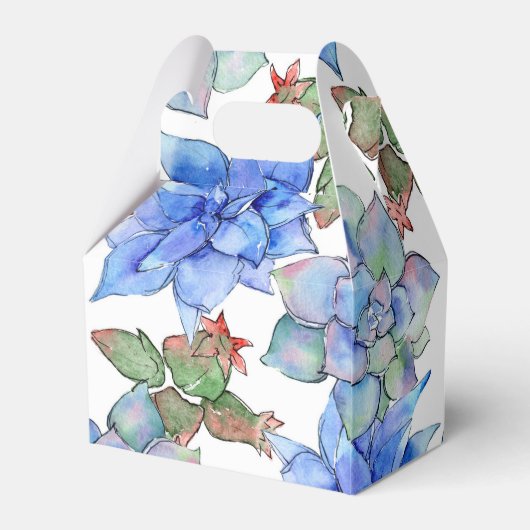 Succulenten Bedankdoosjes (Achterkant)