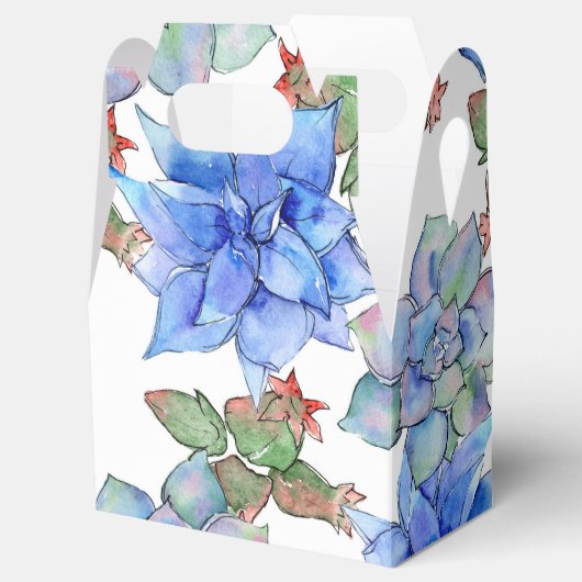 Succulenten Bedankdoosjes (Geopend)