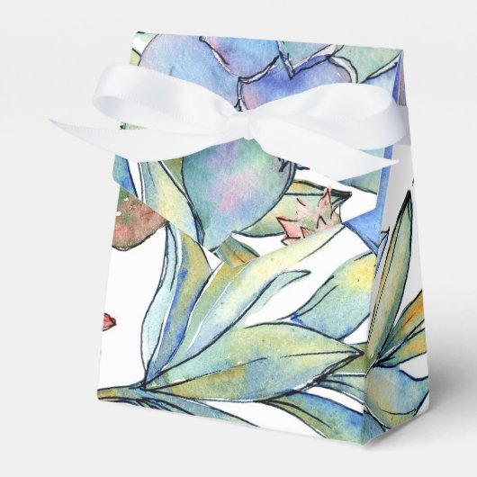 Succulenten Bedankdoosjes (Voorkant Zijde)