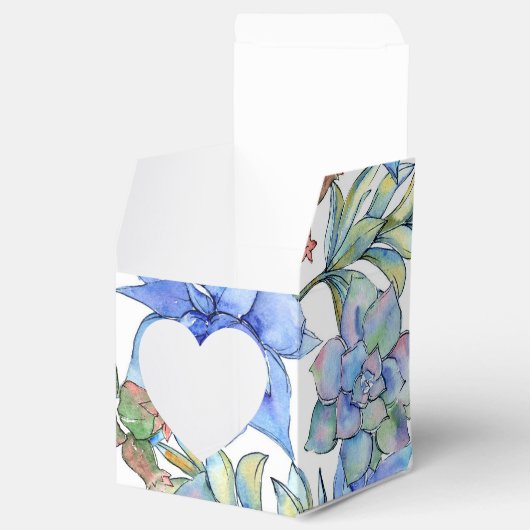 Succulenten Bedankdoosjes (Geopend)