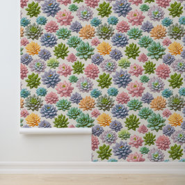Succulenten Behang
