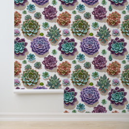 Succulenten Behang