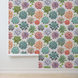 Succulenten Behang