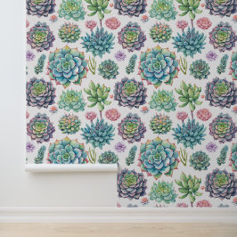 Succulenten Behang