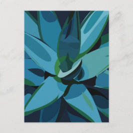 Succulenten Blue Agave Cactus Succulents Briefkaart