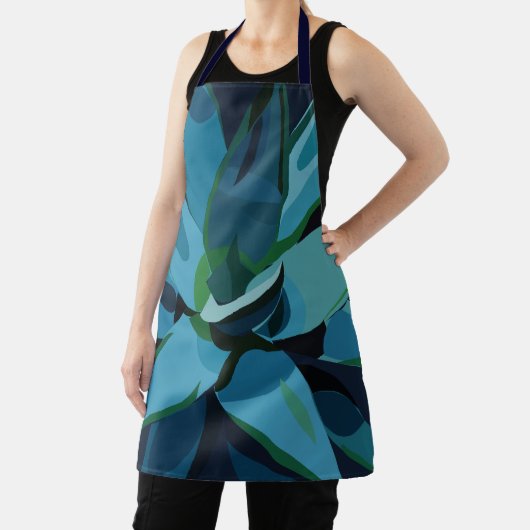 Succulenten Blue Agave Cactus Succulents Schort (Insitu)