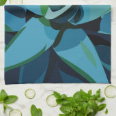 Succulenten Blue Agave Cactus Succulents Theedoek (Gevouwen)