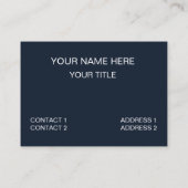 Succulenten Blue Agave Cactus Succulents Visitekaartje (Achterkant)