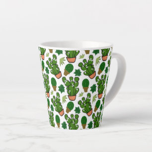 Succulenten Cactus Latte Mok
