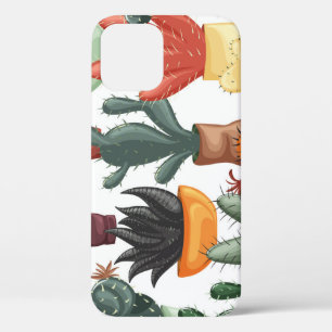 Succulenten, cactussen: schattig bloemmotief. Case-Mate iPhone case