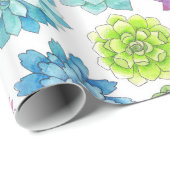 Succulenten Cadeaupapier (Rol Hoek)