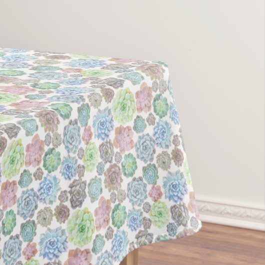 Succulenten design tafelkleed (Voorbeeld)