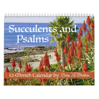 Succulenten en Psalmen 12-maanden kalender