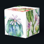 Succulenten Feestje Bedankdoosjes<br><div class="desc">Cactusplant geïnspireerde favorietendoosjes.</div>