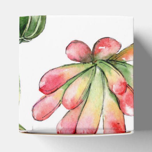 Succulenten Feestje Bedankdoosjes (Bovenkant)