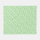 Succulenten Fleece Deken (Voorkant (Horizontaal))