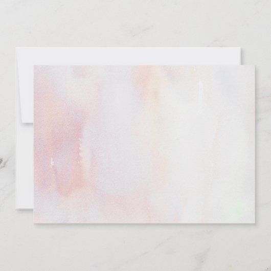 Succulenten groen en roze roos 3 foto's bruiloft bedankkaart (Achterkant)