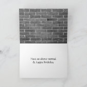 Succulenten in Birthday Boots Kaart (Binnen)