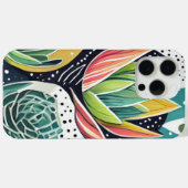 Succulenten in groen en roze Case-Mate iPhone case (Achterkant (horizontaal))