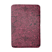 Succulenten in Viva Magenta - Kleur van het jaar 2 Badmat (Voorkant Verticaal)