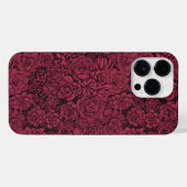 Succulenten in Viva Magenta - Kleur van het jaar 2 iPhone Hoesje (Achterkant horizontaal)