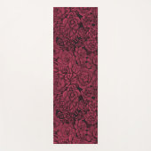 Succulenten in Viva Magenta - Kleur van het jaar 2 Yogamat (Voorkant)